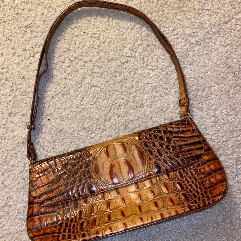 Brahmin Leather Crocodile Handbag